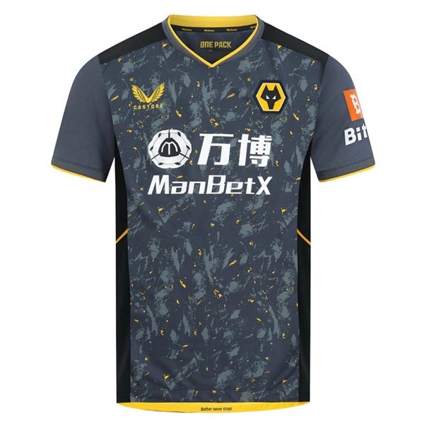 Tailandia Camiseta Wolves Segunda Equipación 2021/2022